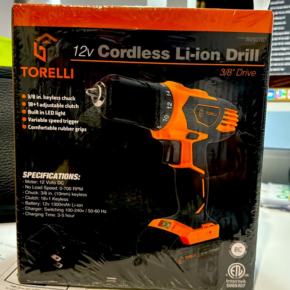 Cordless drill